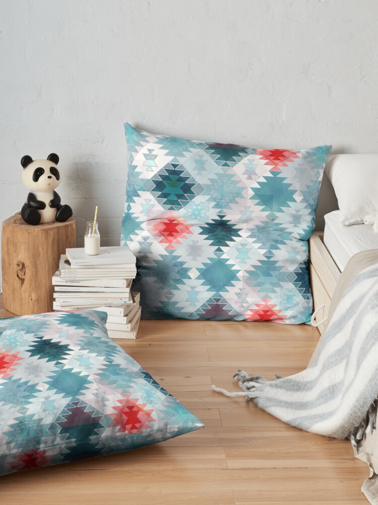 Alternate view of Soft Kilim Floor Pillow