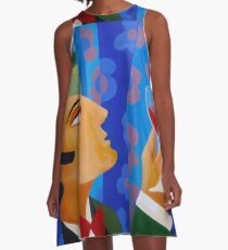 WINE TASTING A-Line Dress