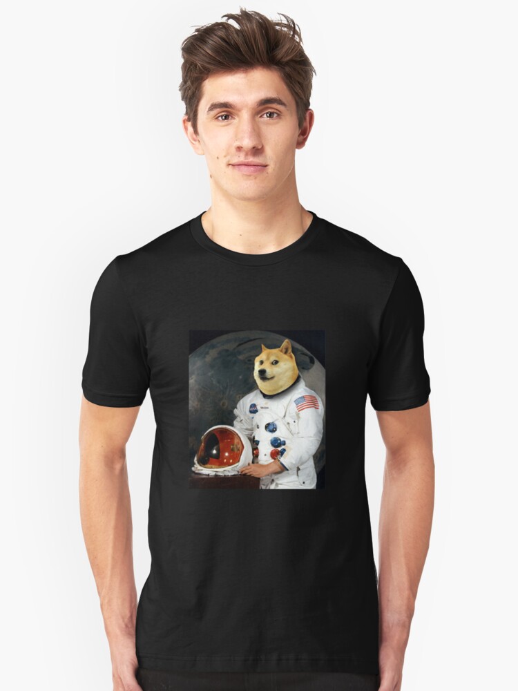 "NASA Dog Astronaut" Unisex T-Shirt by stuch75 | Redbubble