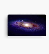 Andromeda galaxy Canvas Print