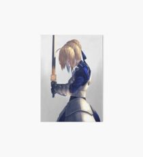 Saber Fate Stay night Art Board