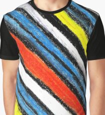 Colored Stripes (original drawing) Graphic T-Shirt