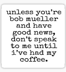 Coffee & Mueller Sticker