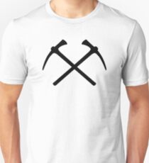 Climbing picks axe Unisex T-Shirt