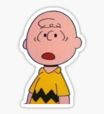 Pegatina Charlie Brown