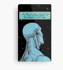 Dr. Manhattan Metal Print