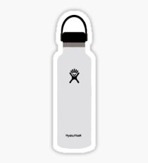 Pegatina hidroflask blanco