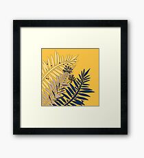 Grass field, grass, flowers Framed Print