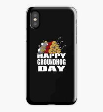 Happy Groundhog Day Shirt iPhone Case
