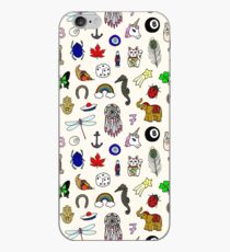 Lucky charms pattern iPhone Case