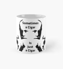 Manchmal ist eine Zigarre nur eine Zigarre Tasse