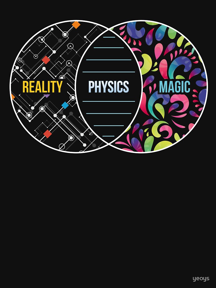 Physics Like Magic But Real - Funny Physics Pun Gift von yeoys
