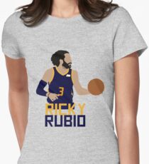 Camiseta entallada Ricky Rubio Utah Jazz