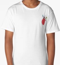 Flower Heart - Pocket version Long T-Shirt
