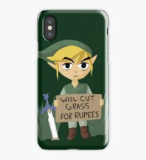 Looking For Work - Legend of Zelda iPhone Case/Skin