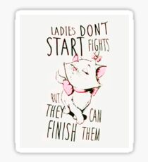 Marie quote Sticker