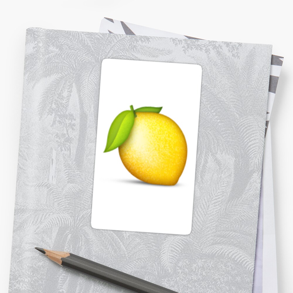 lemon-emoji-sticker-by-miaidaly-redbubble