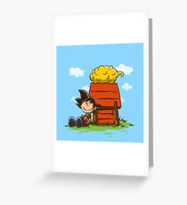 Peanuts Z Greeting Card