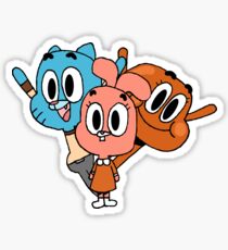 The Amazing World of Gumball Stickers | Redbubble