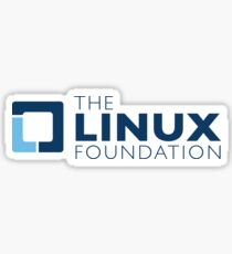 The linux foundation Sticker