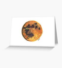 Blood Moon Greeting Card