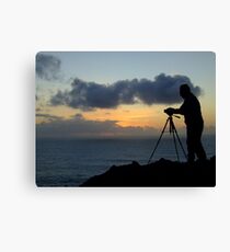 Capturing the moment Canvas Print