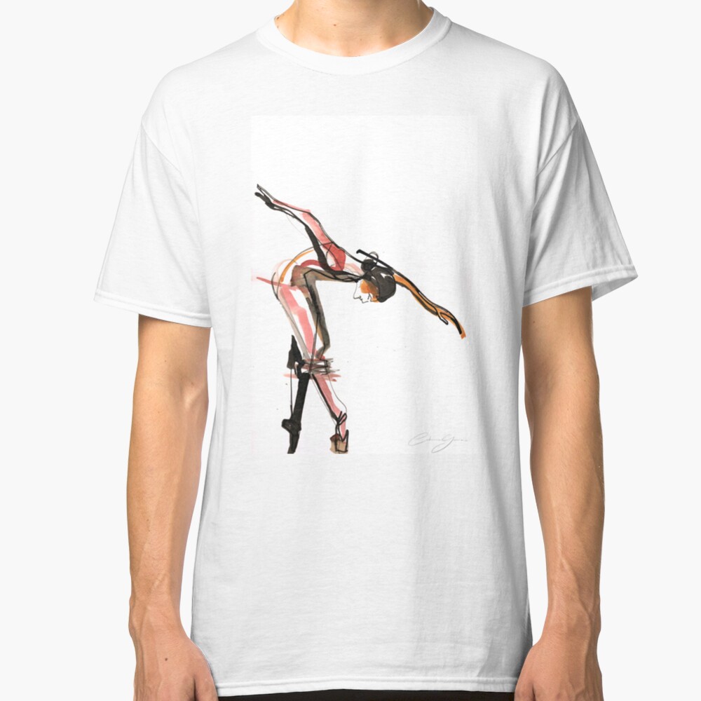 Ballet Dance Drawing Classic T-Shirt