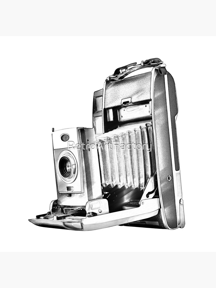 Polaroid Camera with Bellows by RetroArtFactory