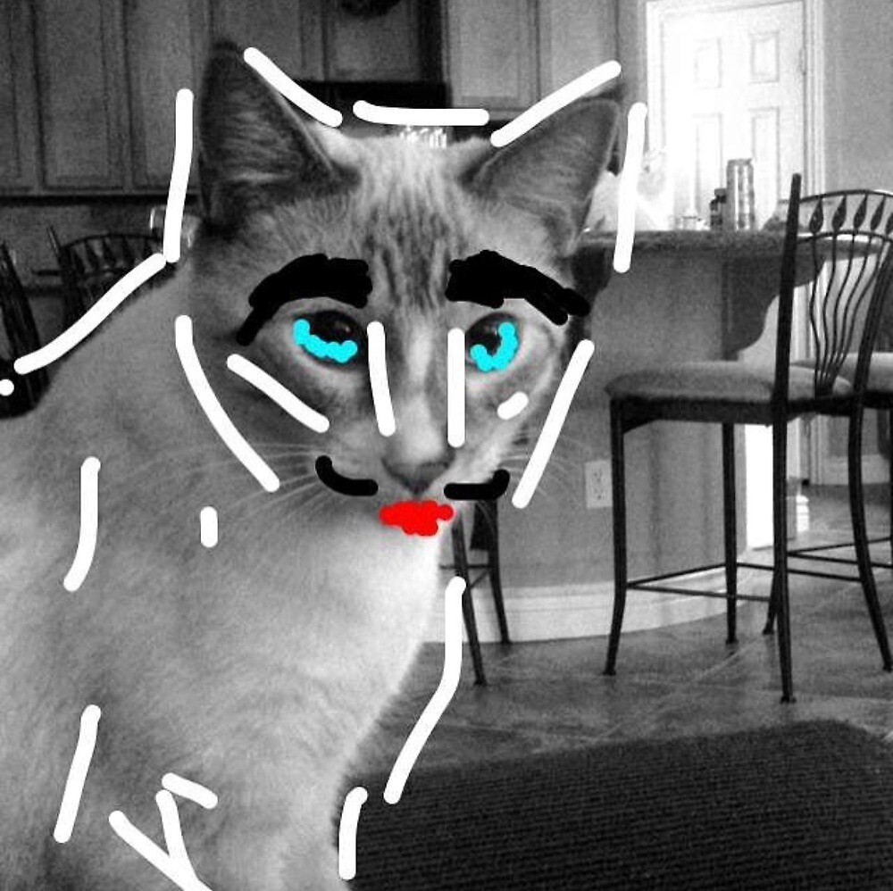 Get Picasso Cat Meme Background