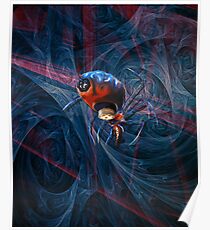 Spinnenkuchen Poster