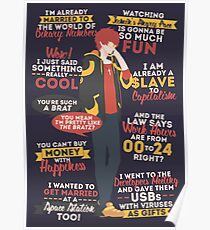 707 Quotes Poster