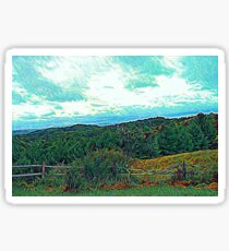 Colorful Landscape Sticker