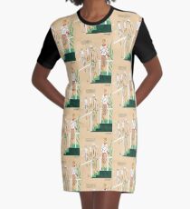 Golf Girl Fashions Roaring Twenties Graphic T-Shirt Dress