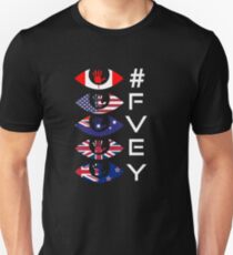 #TeamPatriot - FVEY Five Eyes Signals Intelligence. Unisex T-Shirt