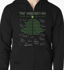 Inquisition Concert Tour Zipped Hoodie