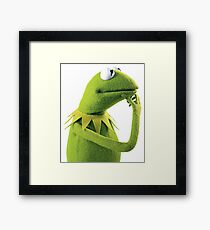 Kermit The Frog (The Muppets) Framed Print