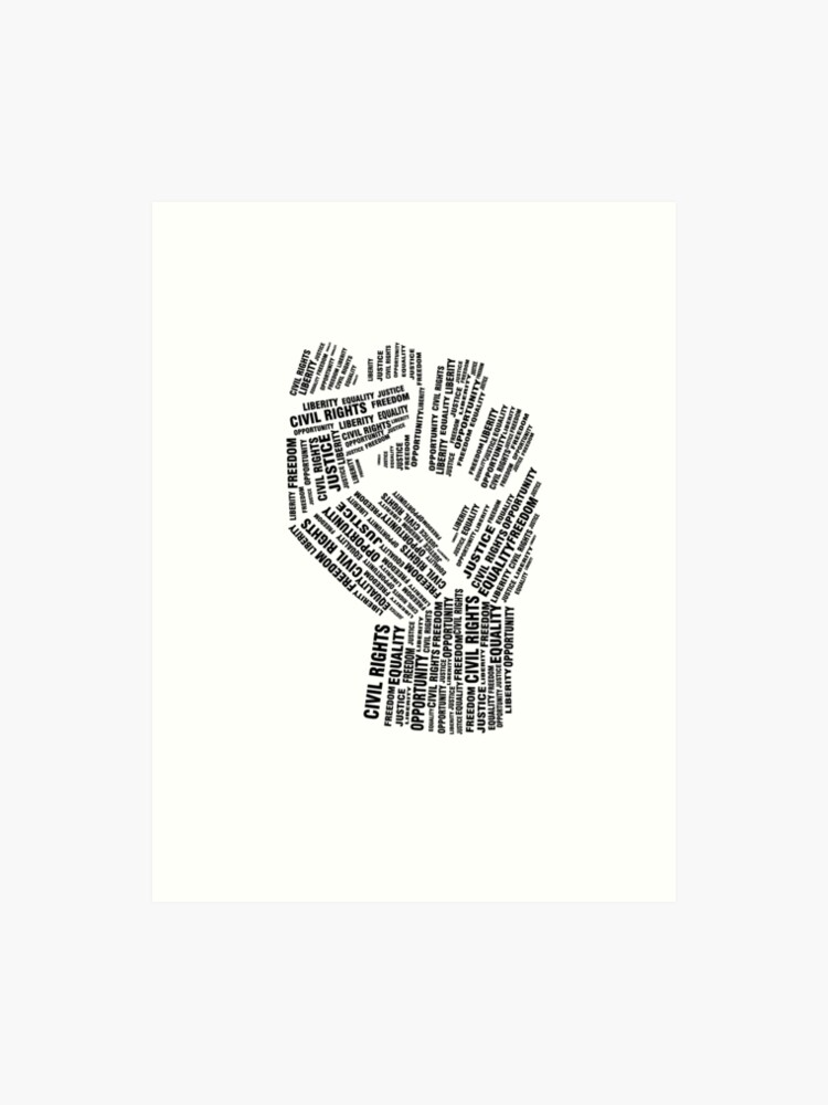 Freedom with Liberty and Justice for All Inspirational Wall Art Print 16x20