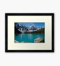 Moraine Lake Framed Print