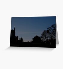 sillhouette Greeting Card
