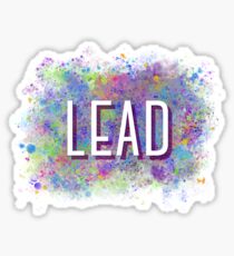 Lead Splatter Sticker