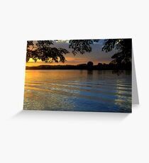 Manning River Sundown #2 Greeting Card