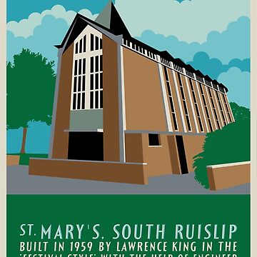 "South Ruislip Stories: St Mary's Church, South Ruislip" Greeting Card ...