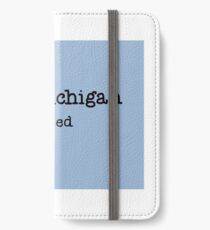 lake michigan unsalted iPhone Wallet/Case/Skin