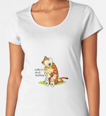 Calvin And Hobbes HUG Women's Premium T-Shirt