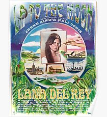 LA to the Moon Poster