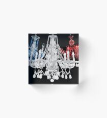 Chandelier Trio Acrylic Block