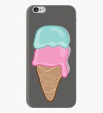 I Love Retro Strawberry and Mint Ice-Cream iPhone Case