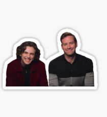 Armie and Timmy Sticker