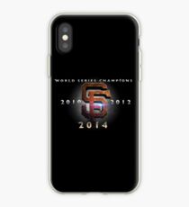 SF Giants World Series Champs X 3 MOS iPhone Case