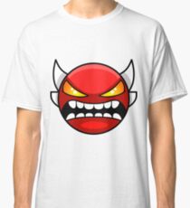 Geometrie-Strich Wahnsinniger Dämon Classic T-Shirt